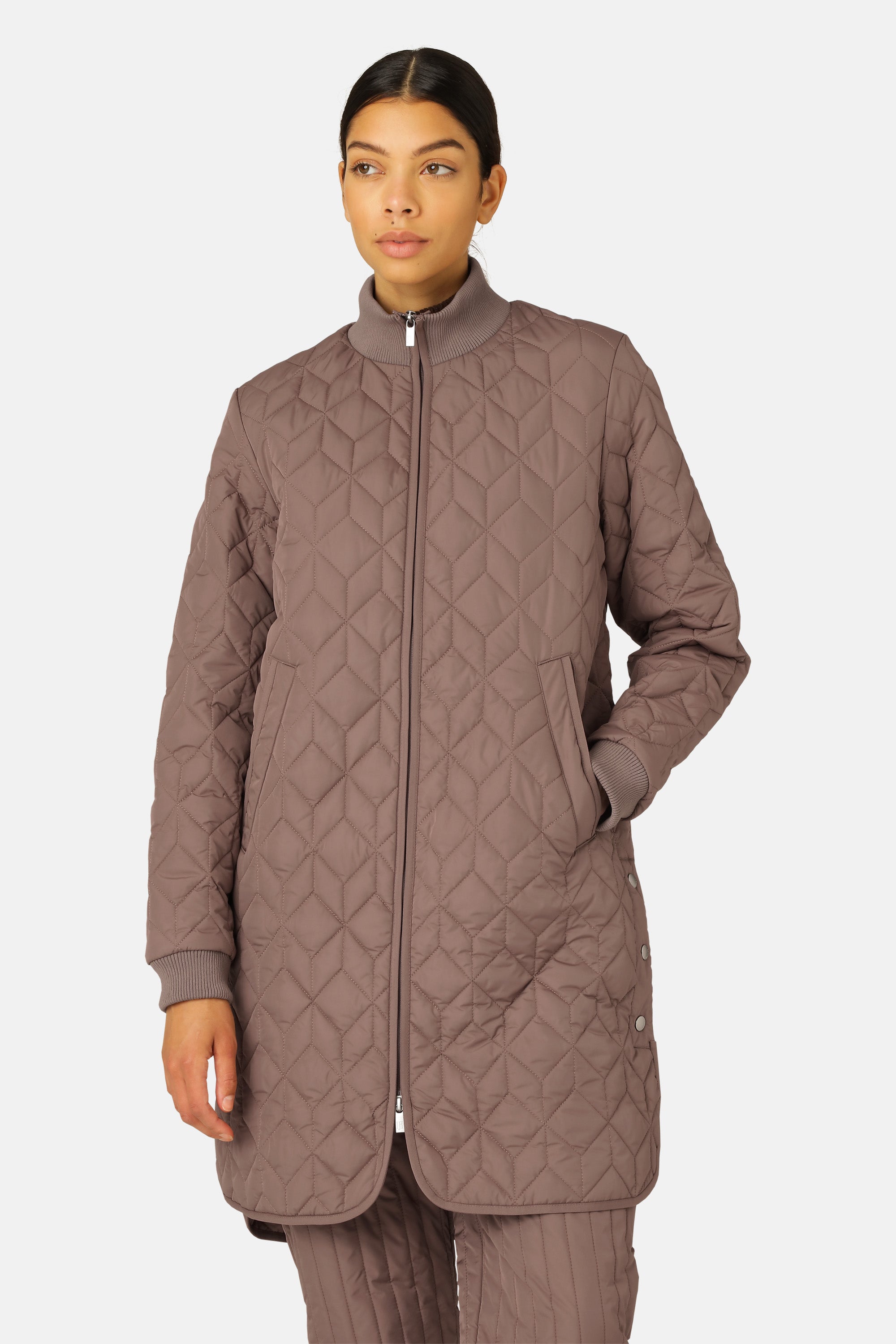 Ilse Jacobsen Hornbæk Outerwear Quilt Coat Coat 548 Old Lavender